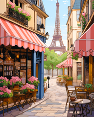 Charming Paris Café