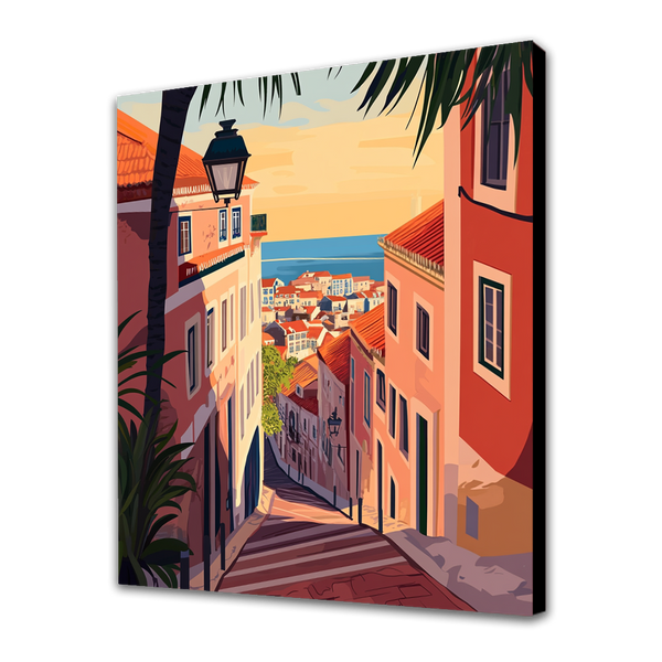 Sunset Stroll in Alfama