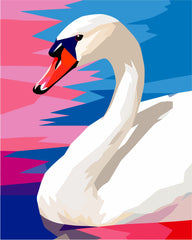 Swan in the Lake