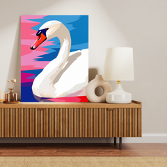 Swan in the Lake