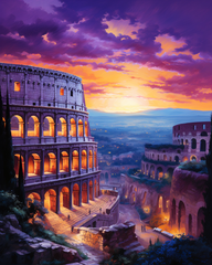 Twilight at the Colosseum