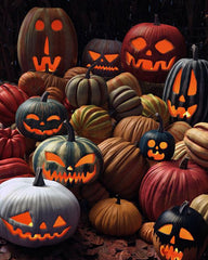Spooky Pumpkins Smiles