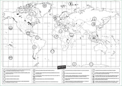 Scratch Map Original World